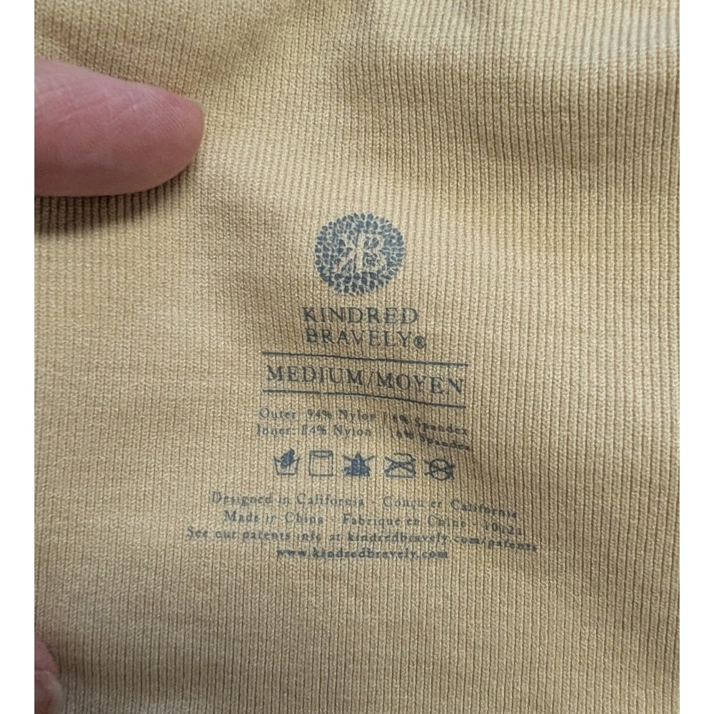 Kindred Bravely Sublime Hands-Free Pumping & Nursing Bra Maternity Beige M - Picture 7 of 8